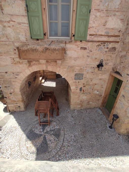 Irene'S Mansion Daire Vrontádos Dış mekan fotoğraf