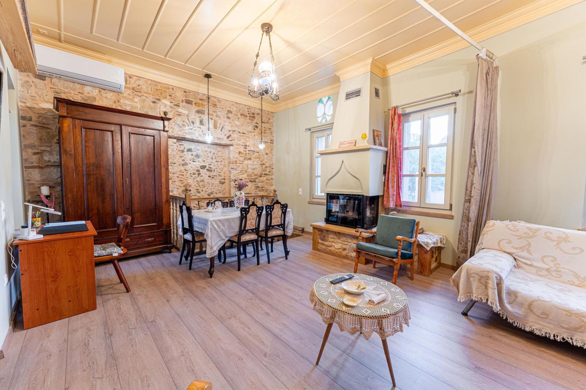 Irene'S Mansion Daire Vrontádos Dış mekan fotoğraf